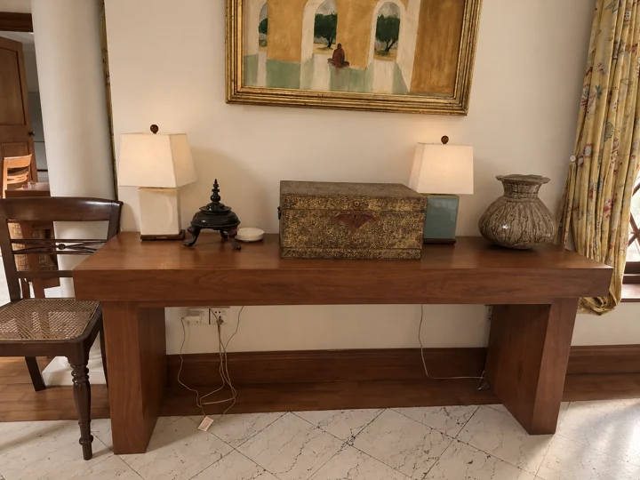 The console and the grain